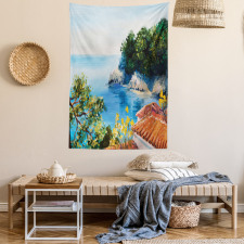 Mediterranean Scenery Tapestry