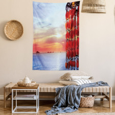 Dreamcatcher Ibiza Sunset Tapestry