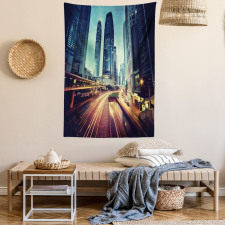 Traffic Hong Kong City Tapestry