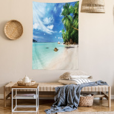 Seascape Nature Jungle Tapestry