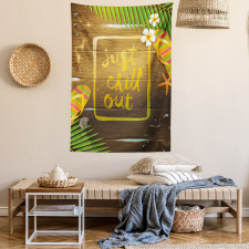 Summer Theme Calligraphy Tapestry