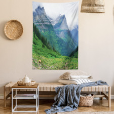 Summer Landscape with Grass Tapestry