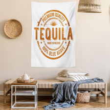 Mexican Drink Retro Stamp Tapestry