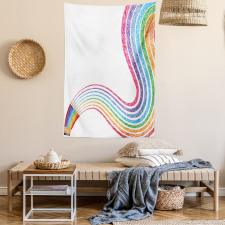 Imagination Themed Pencils Tapestry