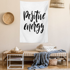 Cursive Vibe Tapestry