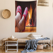 Cozy Socks and Slippers Tapestry