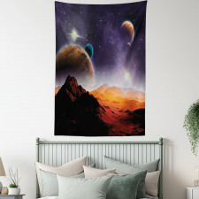 Solar Sky Orbit Comet Tapestry