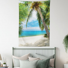 Shadow Shade of Palms Tapestry
