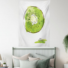 Halved Fruit Design Tapestry