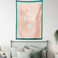 Cinco de Mayo Cocktail Tapestry