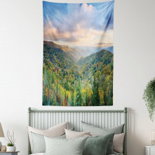 Autumn Outdoor Scene Tapestry