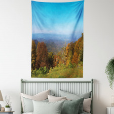 Fall Virginia Mountains Tapestry