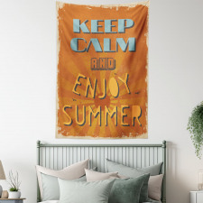 Retro Enjoy Summer Beams Tapestry