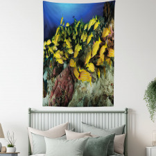 Tropical Fish Coral Reef Tapestry