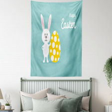 Rabbit Cartoon Tapestry