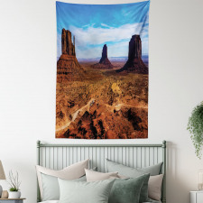 Monument 3 Buttes Tapestry