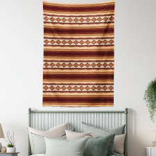 Old American Motif Tapestry