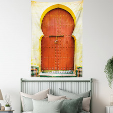 Historic Moroccan Door Tapestry