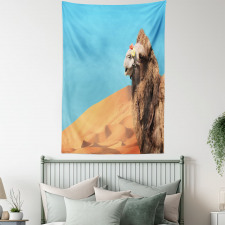 Camel Sand Dunes and Sky Tapestry