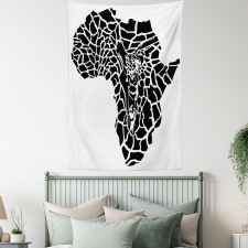 Wild Map Tapestry