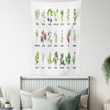 Natural Treatment Infographic Tapestry