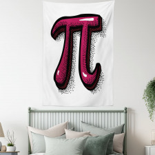 Cartoon Design Number Tapestry