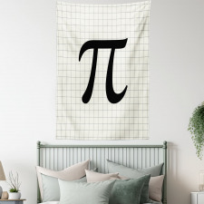 Constant Number Sign on Notebook Tapestry