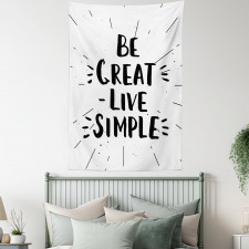 Creative Be Live Simple Tapestry