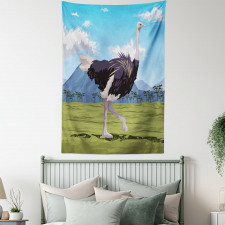 Landscape and Animal Tapestry