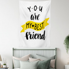 Buddy Motivation Art Tapestry