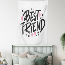 Girly Lettering Tapestry