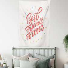 Colorful Buddies Art Tapestry