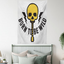 Born to Be Wild Words Tapestry