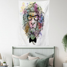 Lion Bow Creative Splashes Tapestry