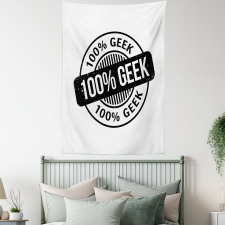 Fully Hundred Percent Geek Tapestry