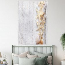 Seashells and Starfish Tapestry