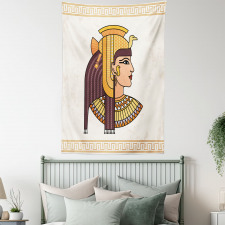 Ancient Woman Character Tapestry