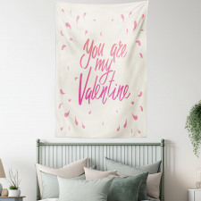 Romance Words Tapestry