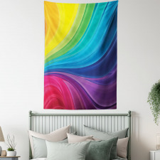 Abstract Smooth Lines Tapestry