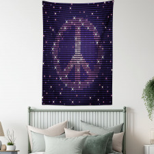 Peace Sign Tapestry