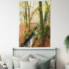 Misty Woods Cornwall Tapestry