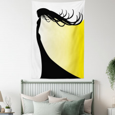 Hair Whip Woman Shade Tapestry