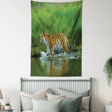 Siberian Tiger Panthera Tapestry