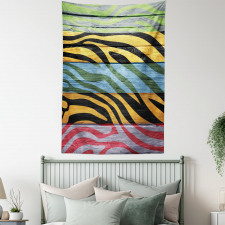 Colorful Animal Tapestry