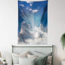 Clouds Sunny Day Sky Tapestry