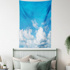 Cloudy Calming Scene Tapestry