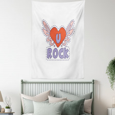 Winged Heart Motivation Tapestry