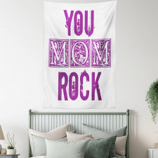 Mother's Day Typography Tapestry