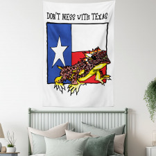 American Texas City Tapestry