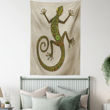 Lizard Pattern Tapestry
